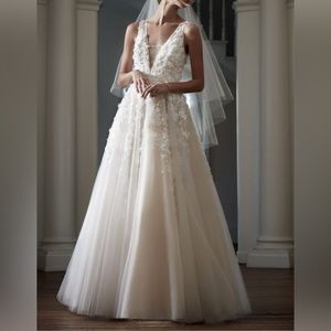 BHDLN Ariane Etoile Ivory Wedding Gown | Anthropologie
